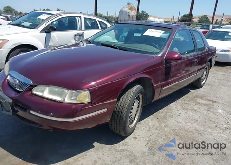 1997 Mercury Cougar Xr7 z USA, uszkodzony, nr VIN 1MELM62W2VH609071